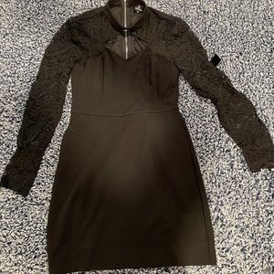 Black Lace Cut-Out Lulu’s Xs